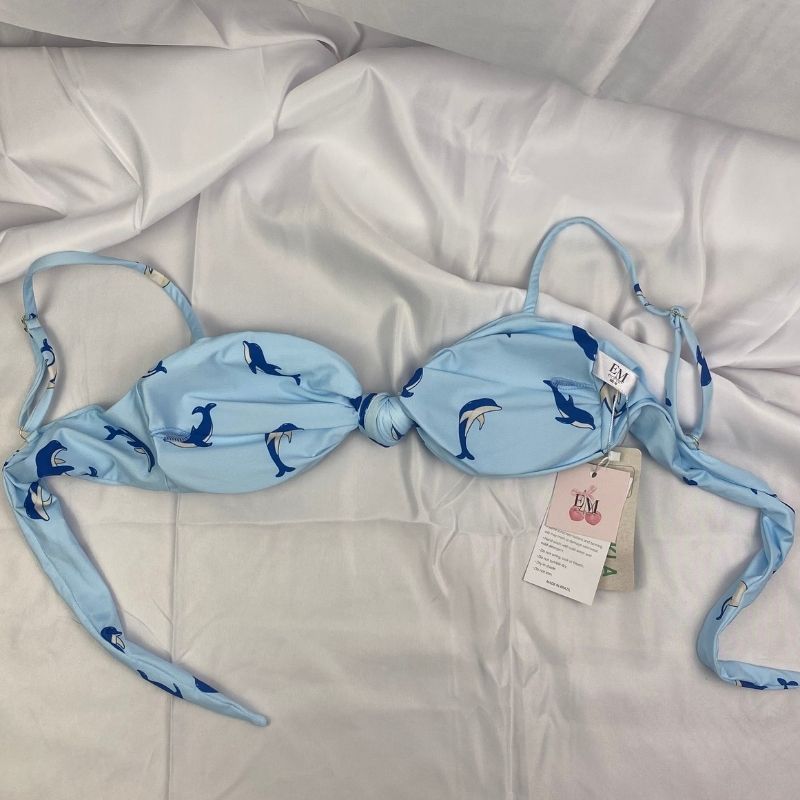 Dreaming Dolphins bikini top