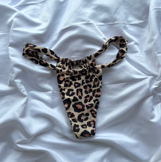 Luxury Leopard bikini bottoms