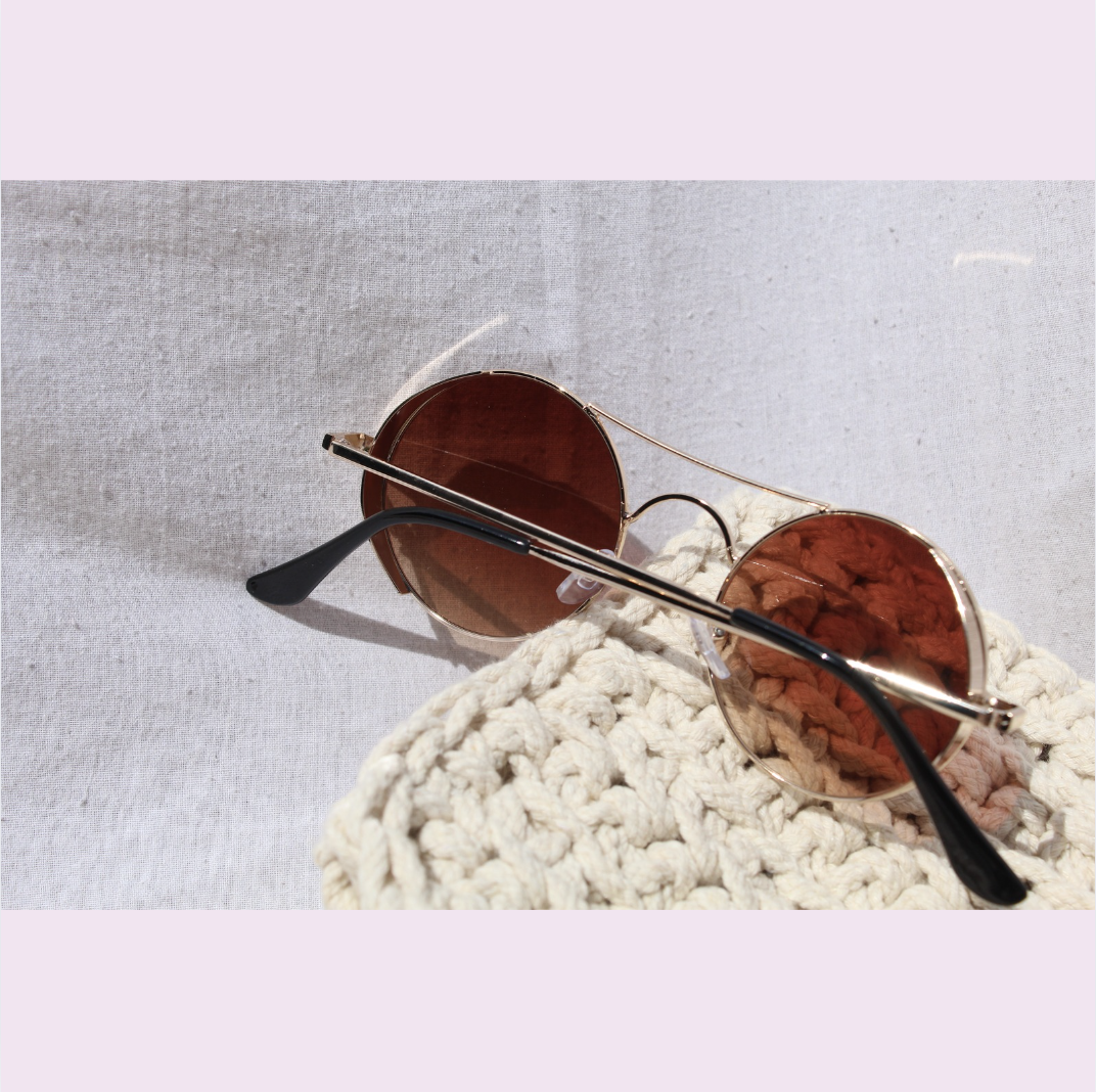 Retro Round Sunglasses