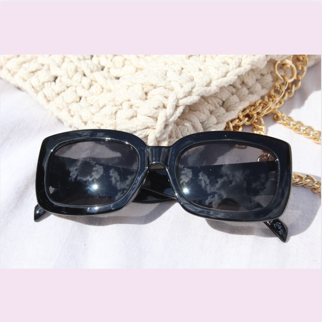 Retro Boxy Sunglasses